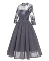 Rochie Vintage La Modă Gri
