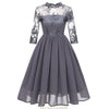 Rochie Vintage La Modă Gri