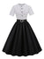 Rochie Neagră Vintage La Modă