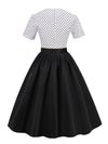 Rochie Neagră Vintage La Modă
