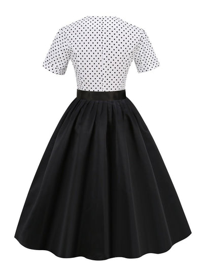Rochie Neagră Vintage La Modă
