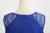 Rochie Trapez Vintage Albastra