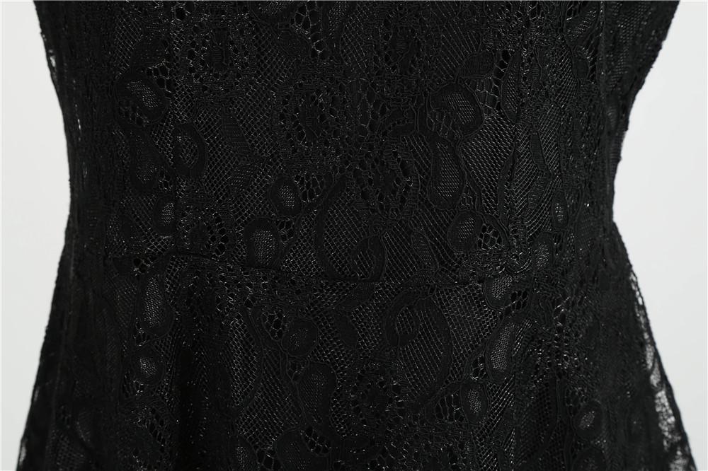 Rochie Trapez Vintage Neagra