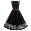 Rochie Trapez Vintage Neagra