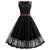 Rochie Trapez Vintage Neagra