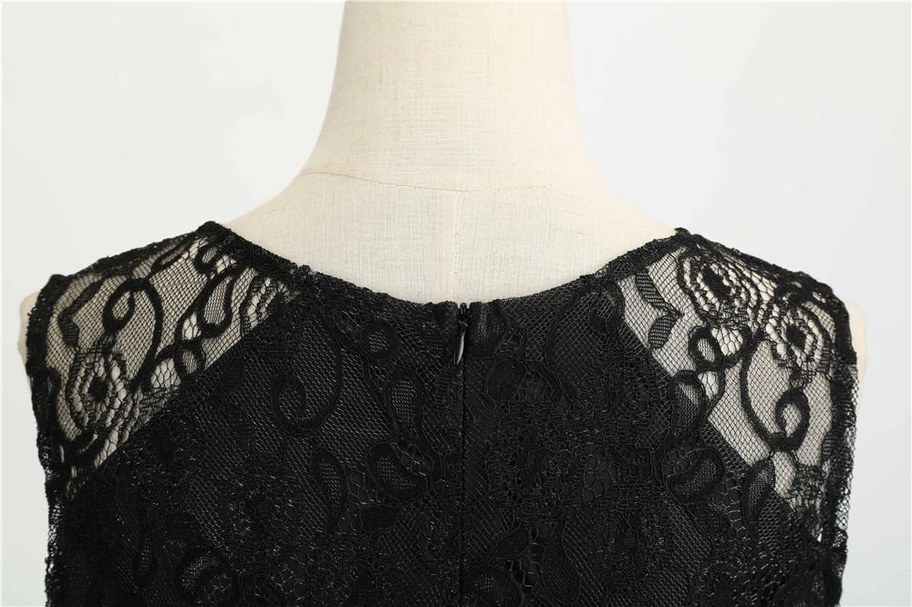 Rochie Trapez Vintage Neagra