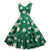 Rochie Vintage Verde Anii 50