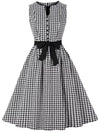 Rochie Alb-Negru De Epocă