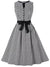 Rochie Alb-Negru De Epocă