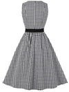 Rochie Alb-Negru De Epocă