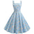 Rochie De Epocă 1950 Albastră