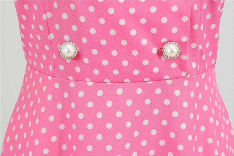 Rochie Trapez Roz Anilor 50