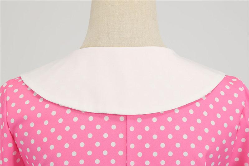 Rochie Trapez Roz Anilor 50