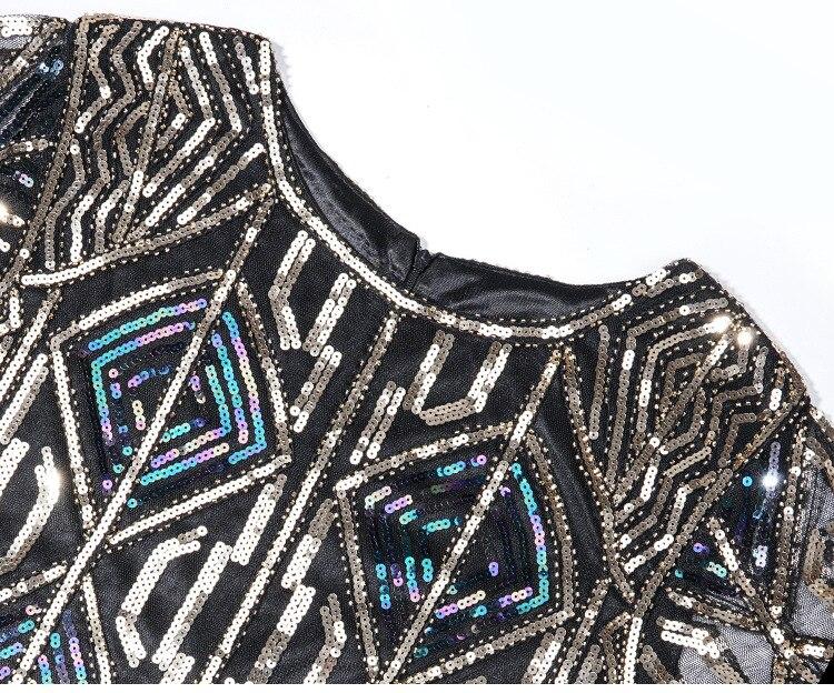 Rochie Gatsby De Epocă, Lungă, Aurie, Anii 20