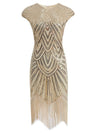 Rochie Anii 20 Bej