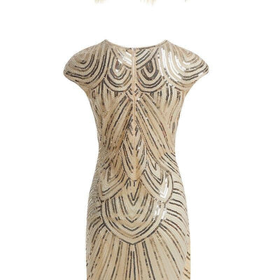 Rochie Anii 20 Bej