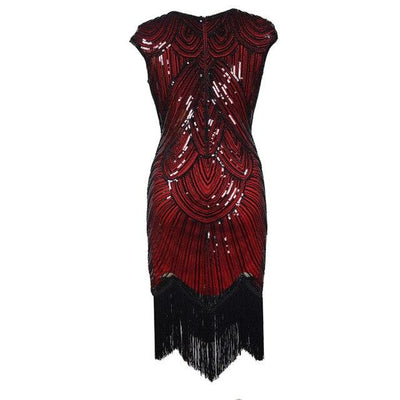 Rochie Roșie Anii 20