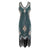Rochie Charleston Vintage Ani 20 Plus Marime Verde