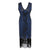 Rochie De Cocktail Albastra Anii 20