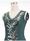 Rochie De Cocktail Verde Anii 20
