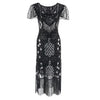 Rochie Vintage Ani 20 Plus Marime Neagra