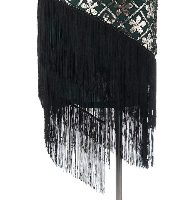 Rochie Vintage Ani 20 Plus Size Green Gold