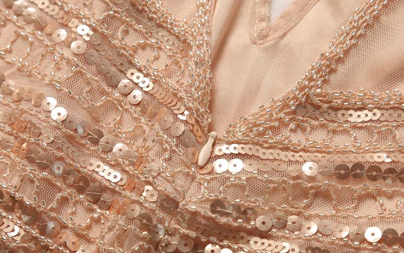 Rochie Roz Lungă De Epocă Anii 20