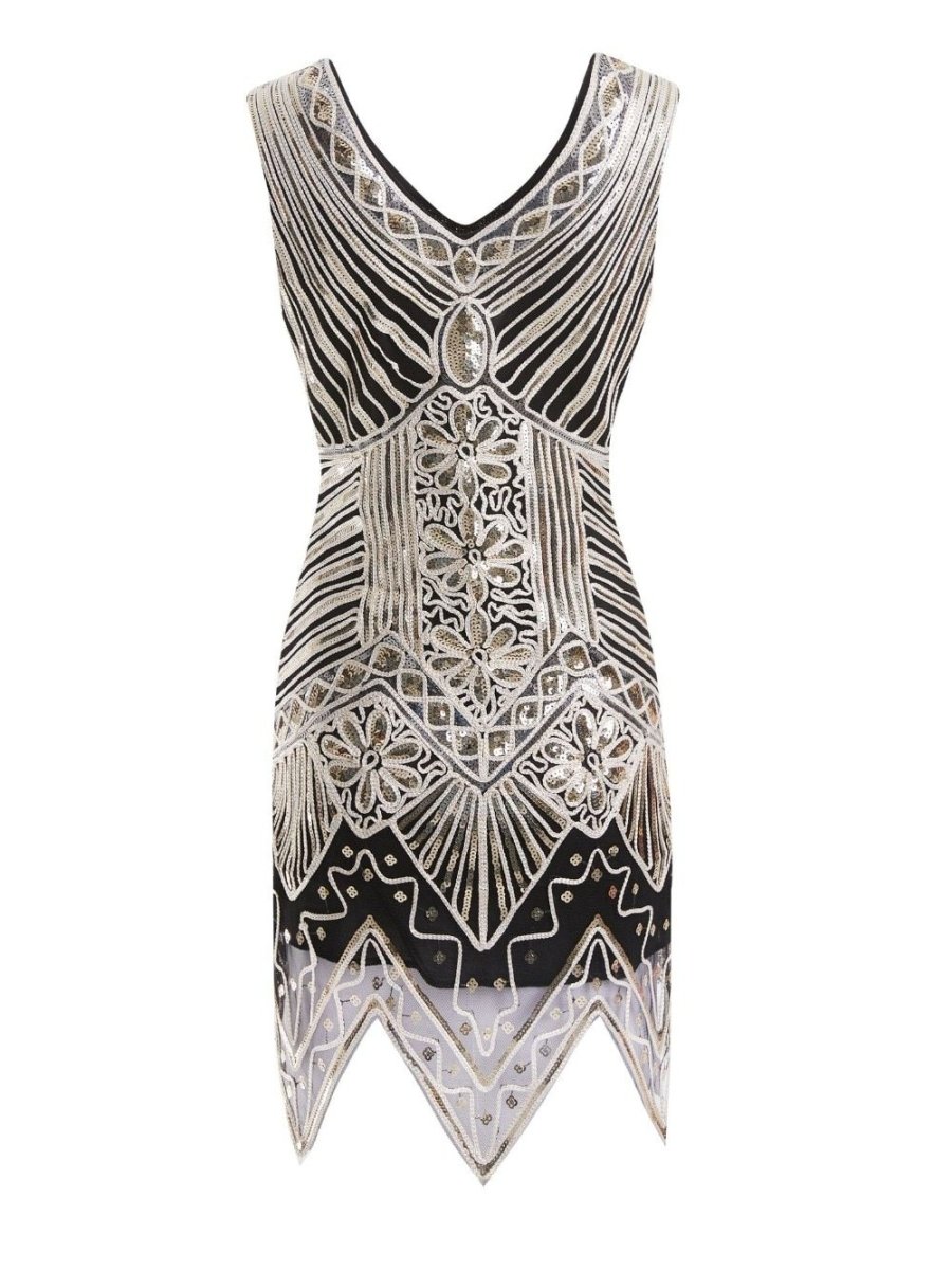 Rochie Vintage De Lungime Mijlocie A Anilor 20