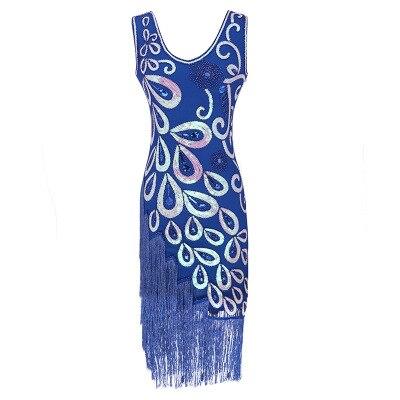 Rochie Stil Anii 20 Albastru