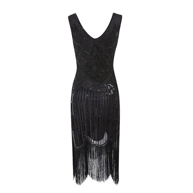 Rochie Neagră De Epocă Anii 20