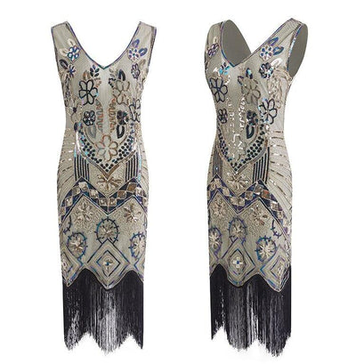 Rochie Paris Bej Anii 20 De Epocă