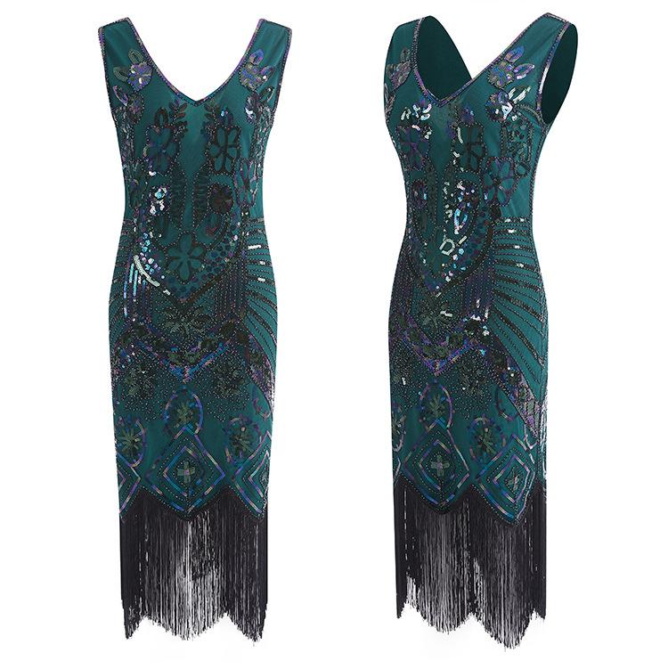 Rochie Vintage Paris Verde Anilor 20