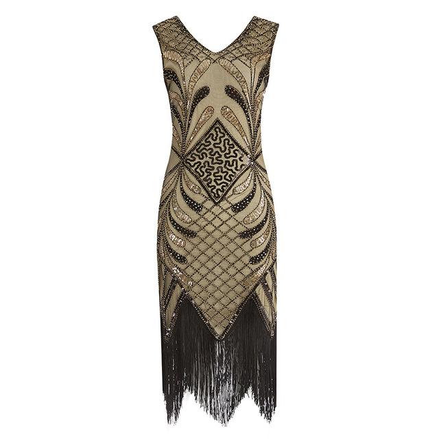 Rochie Aurie Stil Anii 20