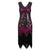 Rochie De Epocă Roz Glamorous Anii 20