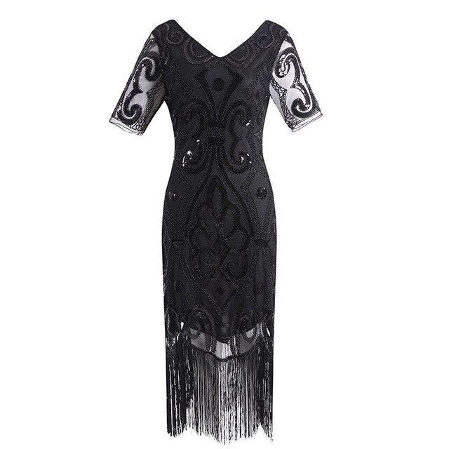 Rochie Neagra Din Dantela Anii 20