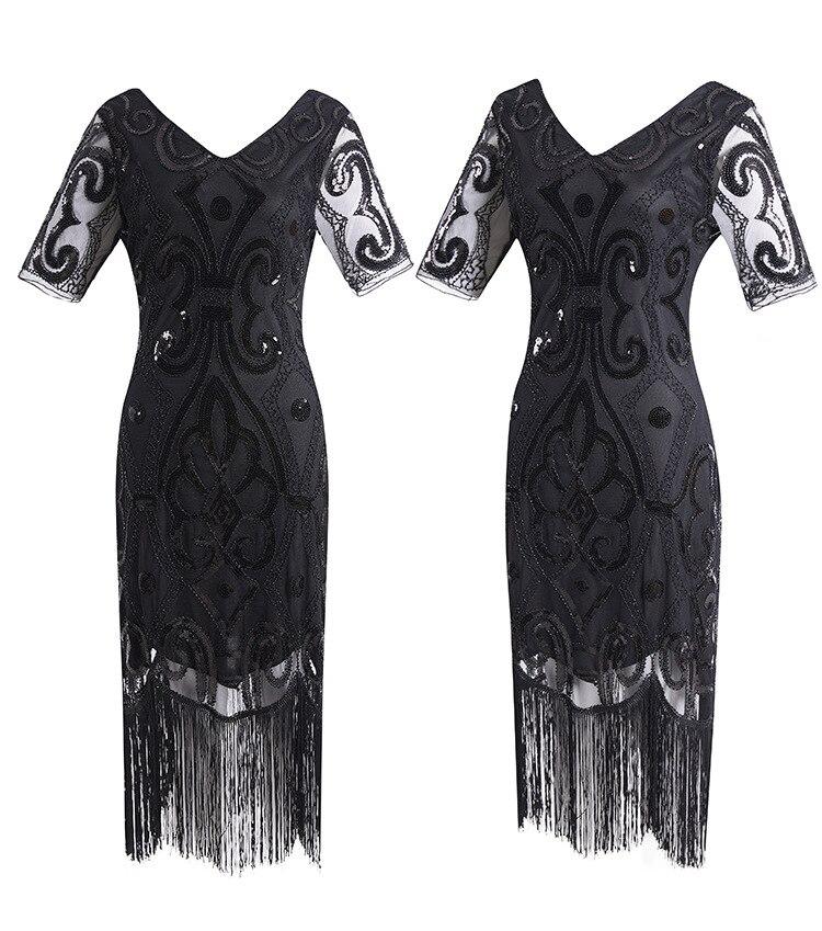Rochie Neagra Din Dantela Anii 20