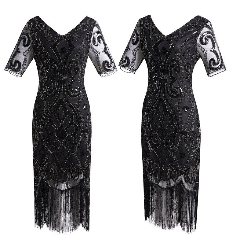 Rochie Cu Paiete Din Dantela Anii 20