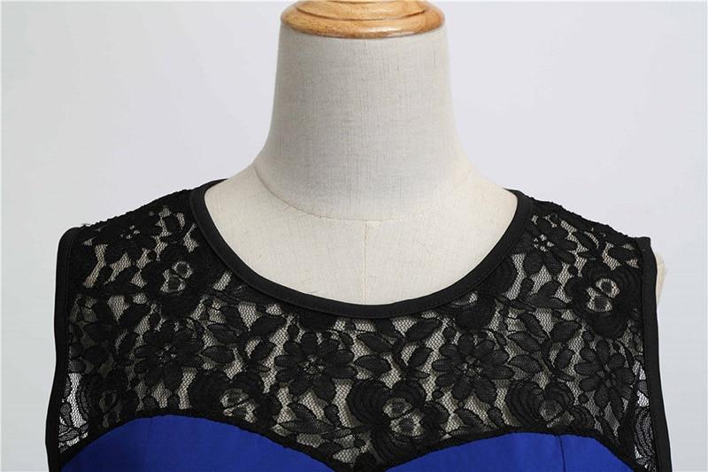 Rochie De Dantelă Albastră Vintage