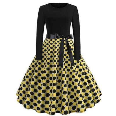 Rochie Galben Vintage