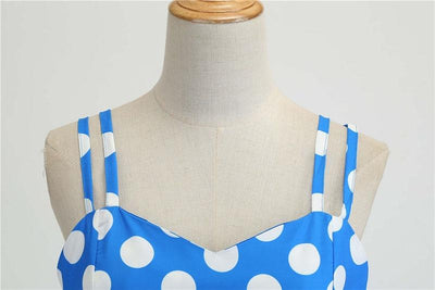 Rochie Rockabilly Vintage Buline Albastre