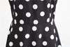 Rochie Rockabilly Vintage Negru Alb Buline