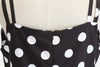 Rochie Rockabilly Vintage Negru Alb Buline