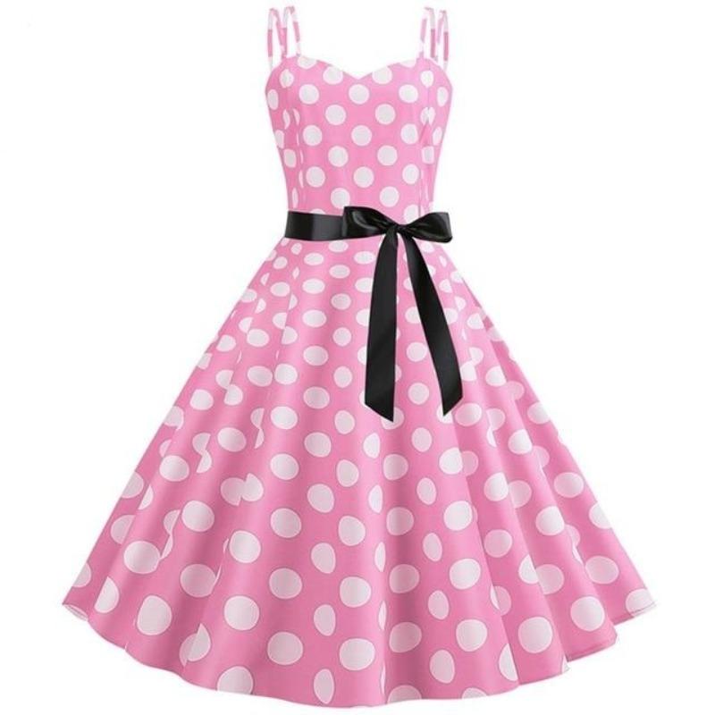 Rochie Rockabilly Vintage Buline Roz