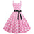 Rochie Rockabilly Vintage Buline Roz
