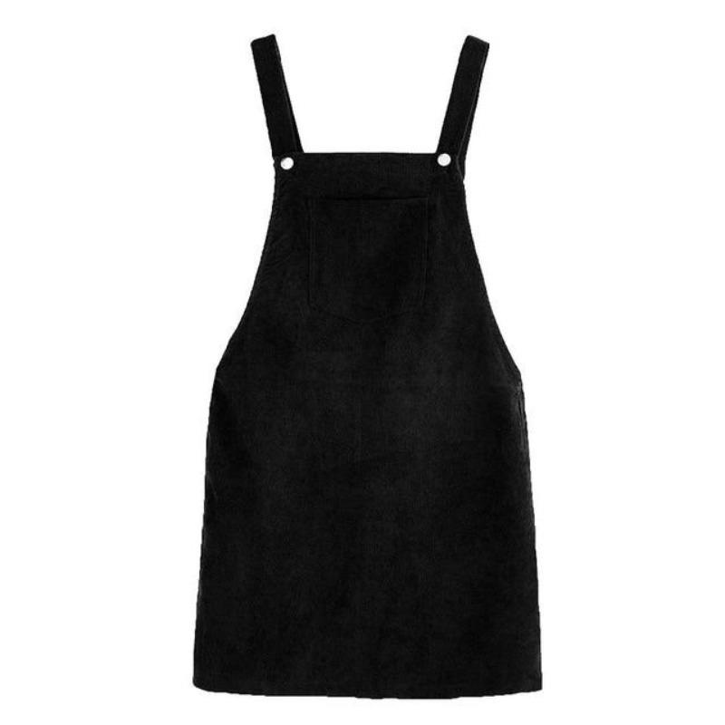 Rochie Vintage Din Catifea Pentru Adolescenți, Neagră