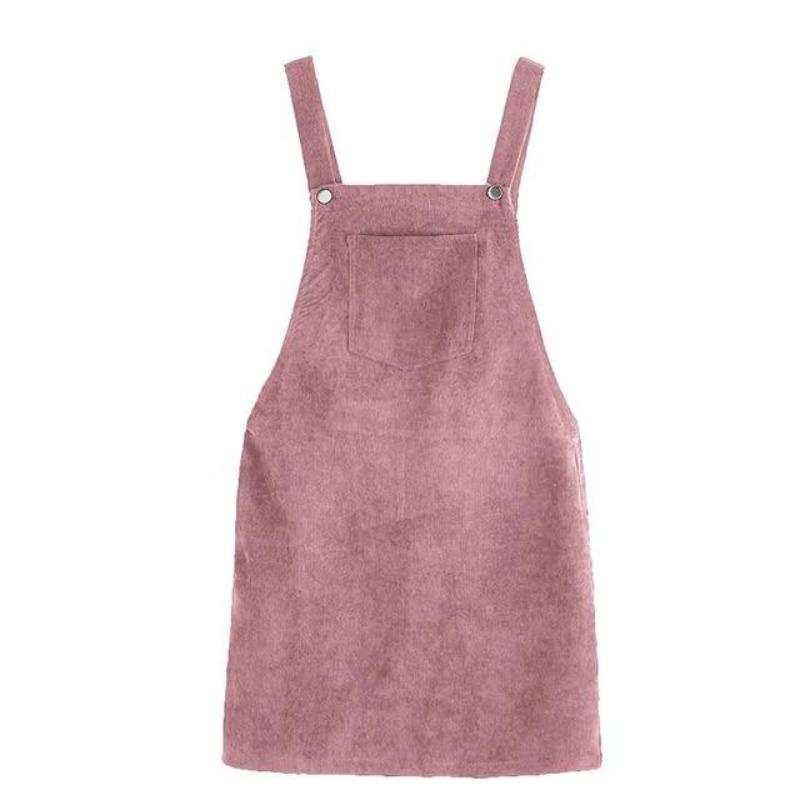 Rochie Vintage Din Catifea Pentru Adolescenți, Roz
