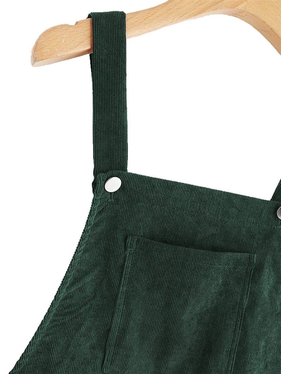 Rochie De Catifea Vintage Verde Pentru Adolescenti