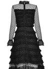 Rochie Neagră Vintage Anilor 40
